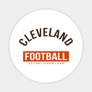 Cleveland Football Magnet